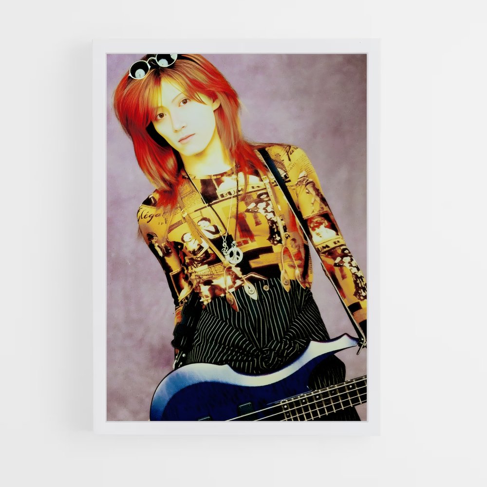 ap-tetsuya l'arc en ciel-5 cadre Blanc