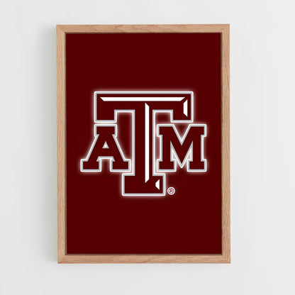 ap-texas aandm aggies-4 cadre Bois clair