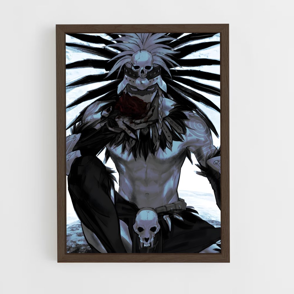 ap-tezcatlipoca-1 cadre Bois foncé