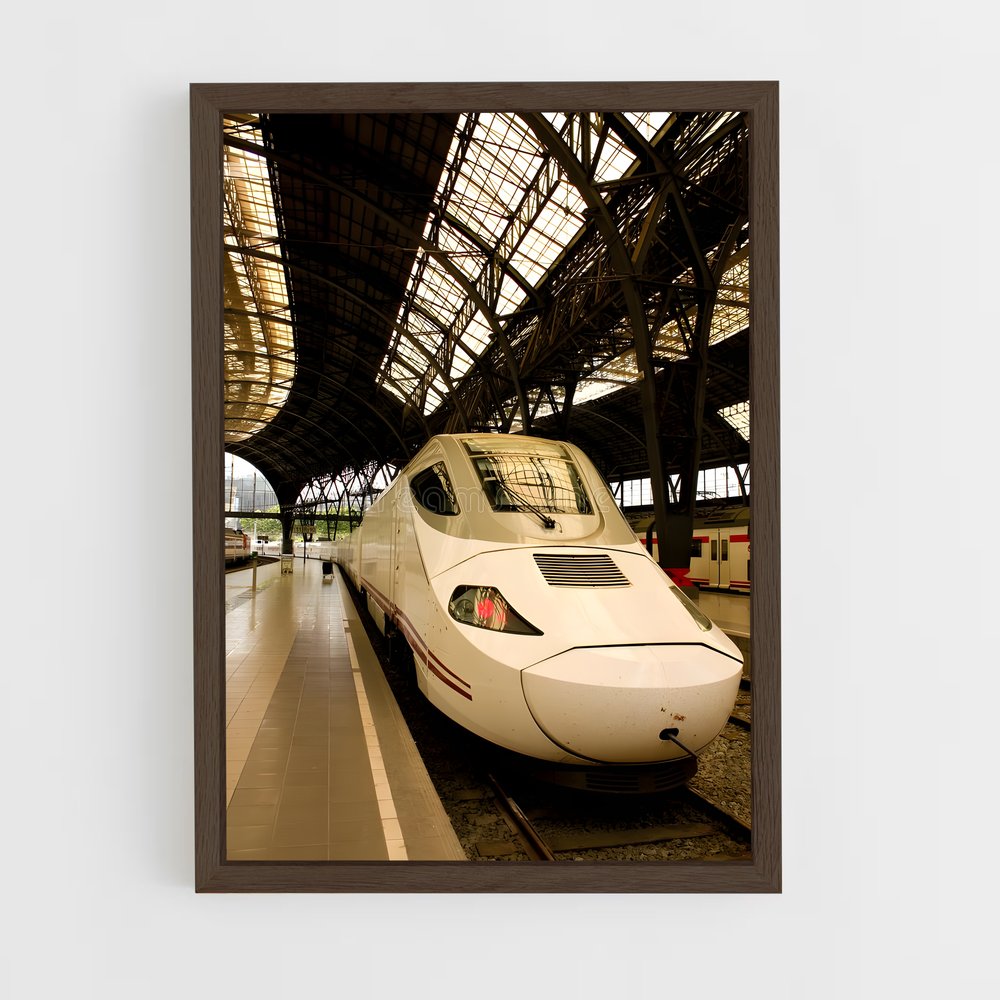 ap-tgv france-2 cadre Bois foncé