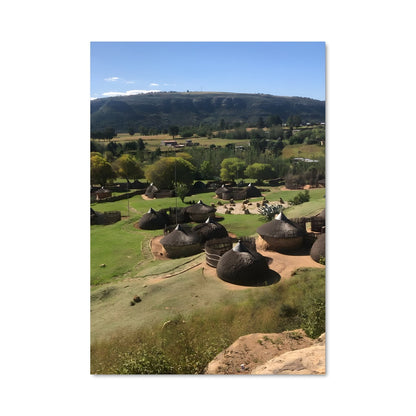 Poster Vue de Thaba Bosiu