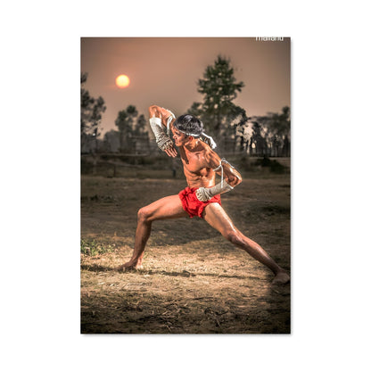 Poster Kick Thaïlandais