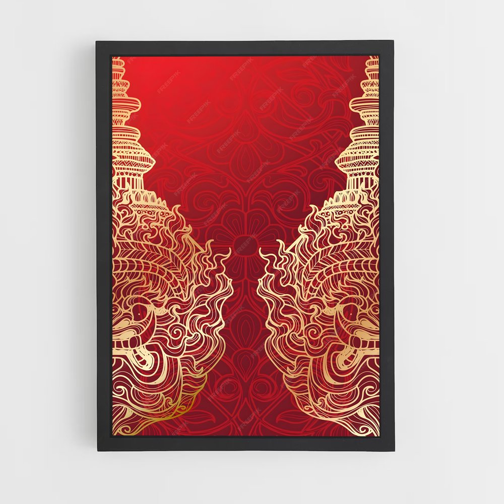 ap-thai patterns-3 cadre Noir