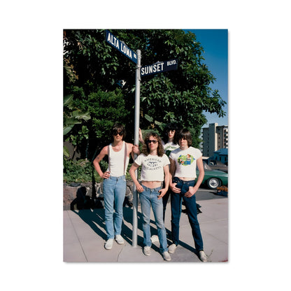 Poster Ramones Street Style
