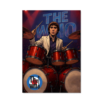 Poster Drumrolls of The Who