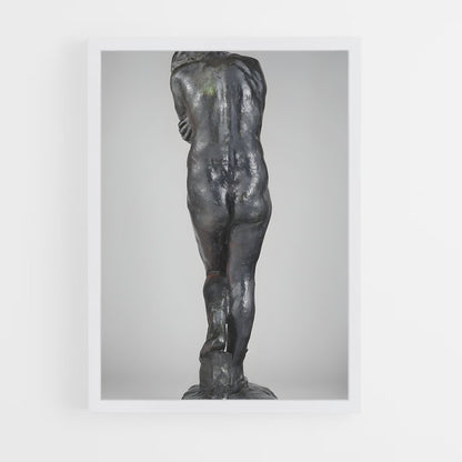 ap-the age of bronze rodin-5 cadre Blanc