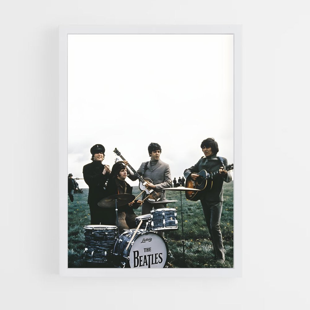 ap-the beatles-1 cadre Blanc