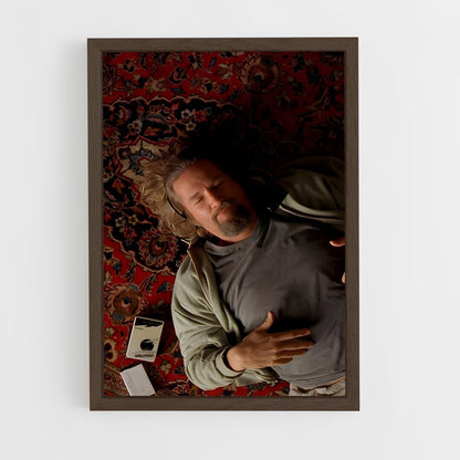 ap-the big lebowski-1 cadre Bois foncé