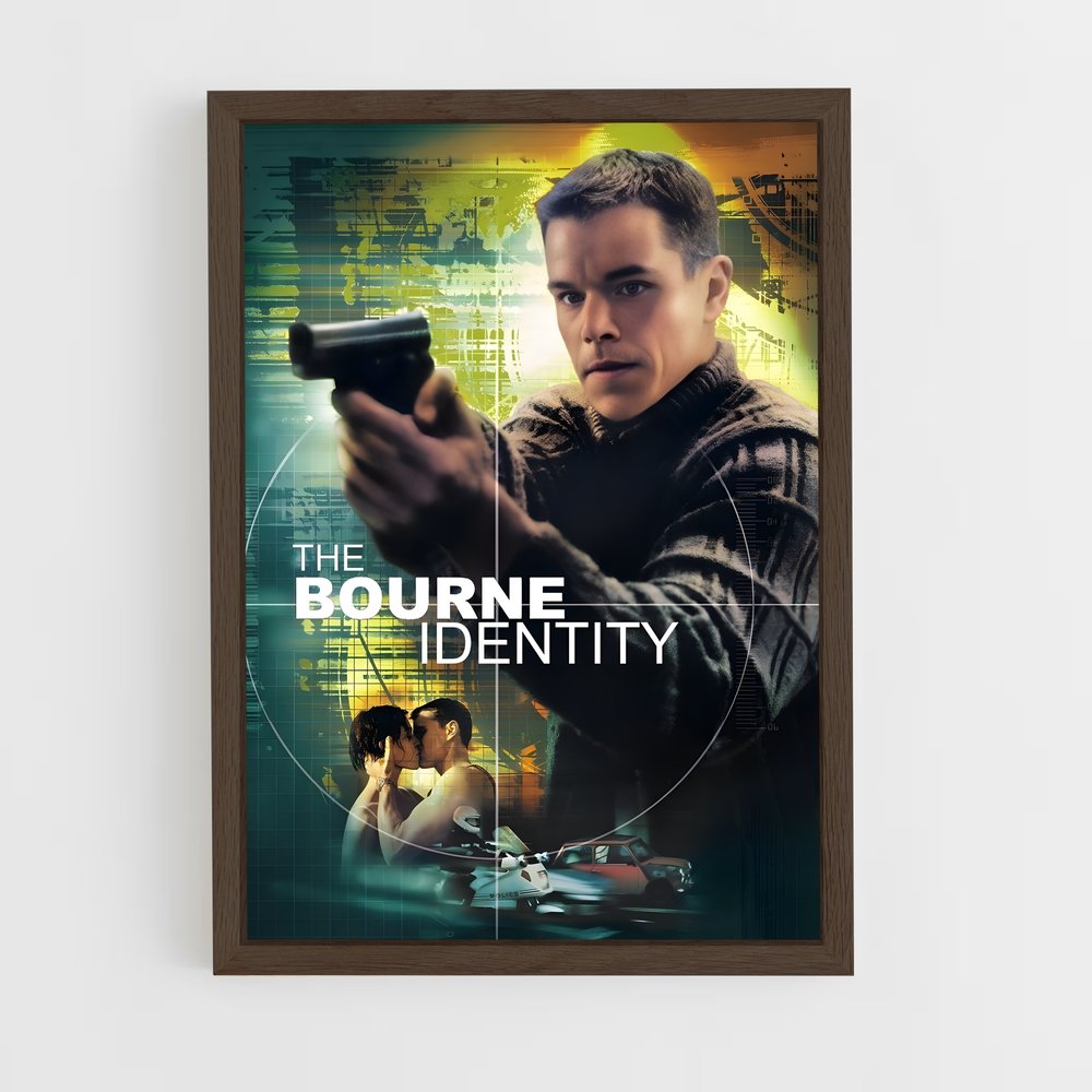 ap-the bourne identity-5 cadre Bois foncé