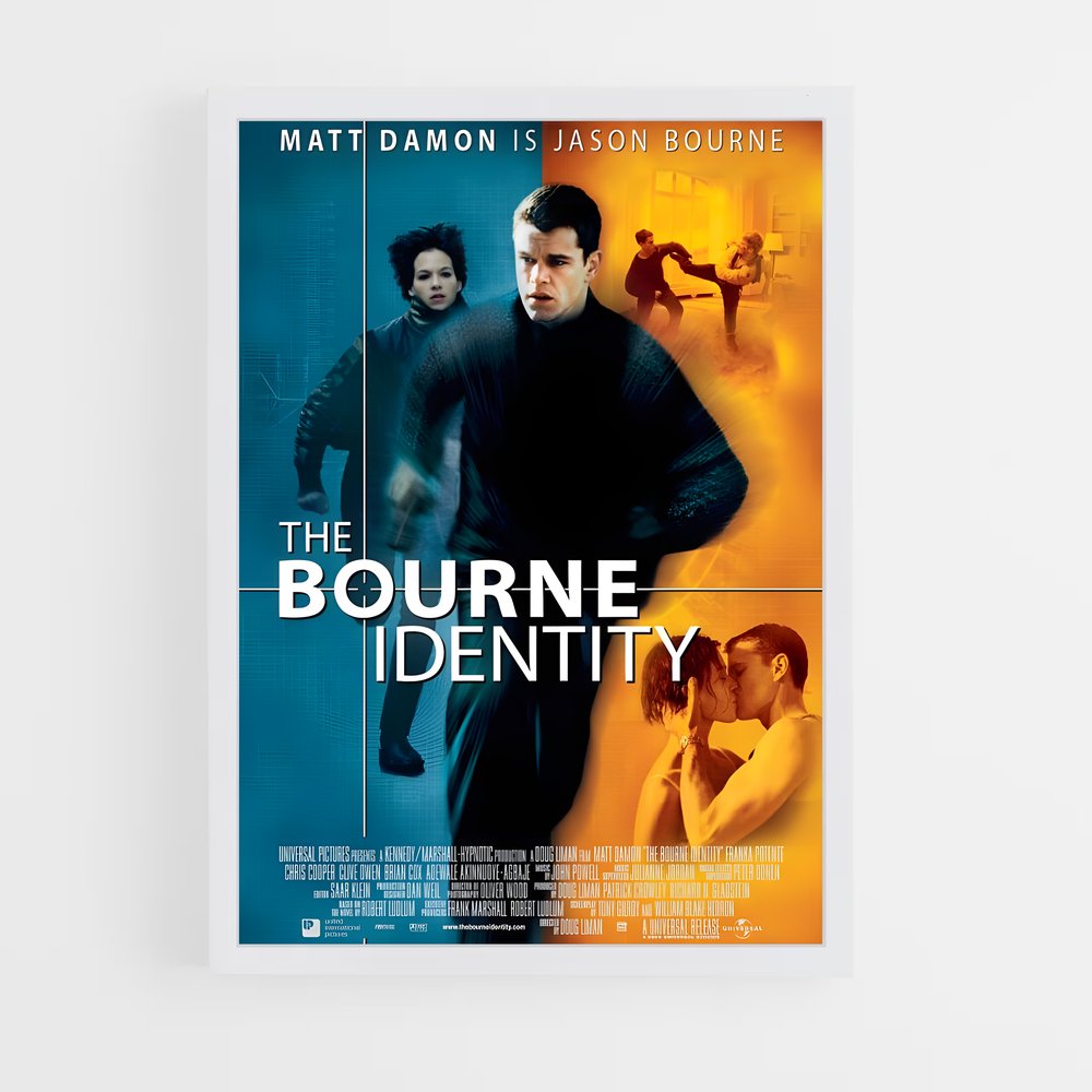 ap-the bourne identity-8 cadre Blanc