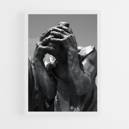 ap-the burghers of calais rodin-2 cadre Blanc