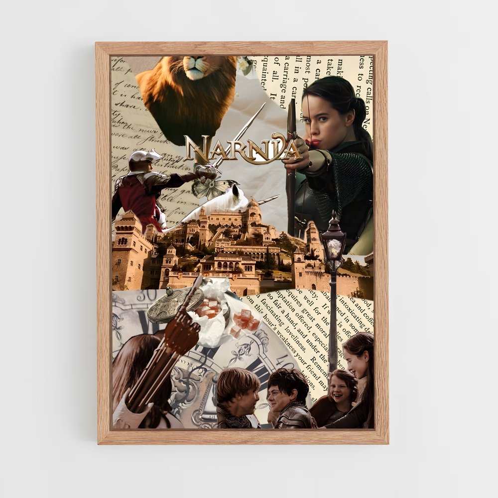 ap-the chronicles of narnia-1 cadre Bois clair