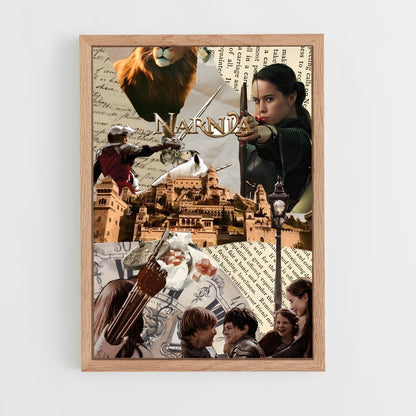 ap-the chronicles of narnia-1 cadre Bois clair