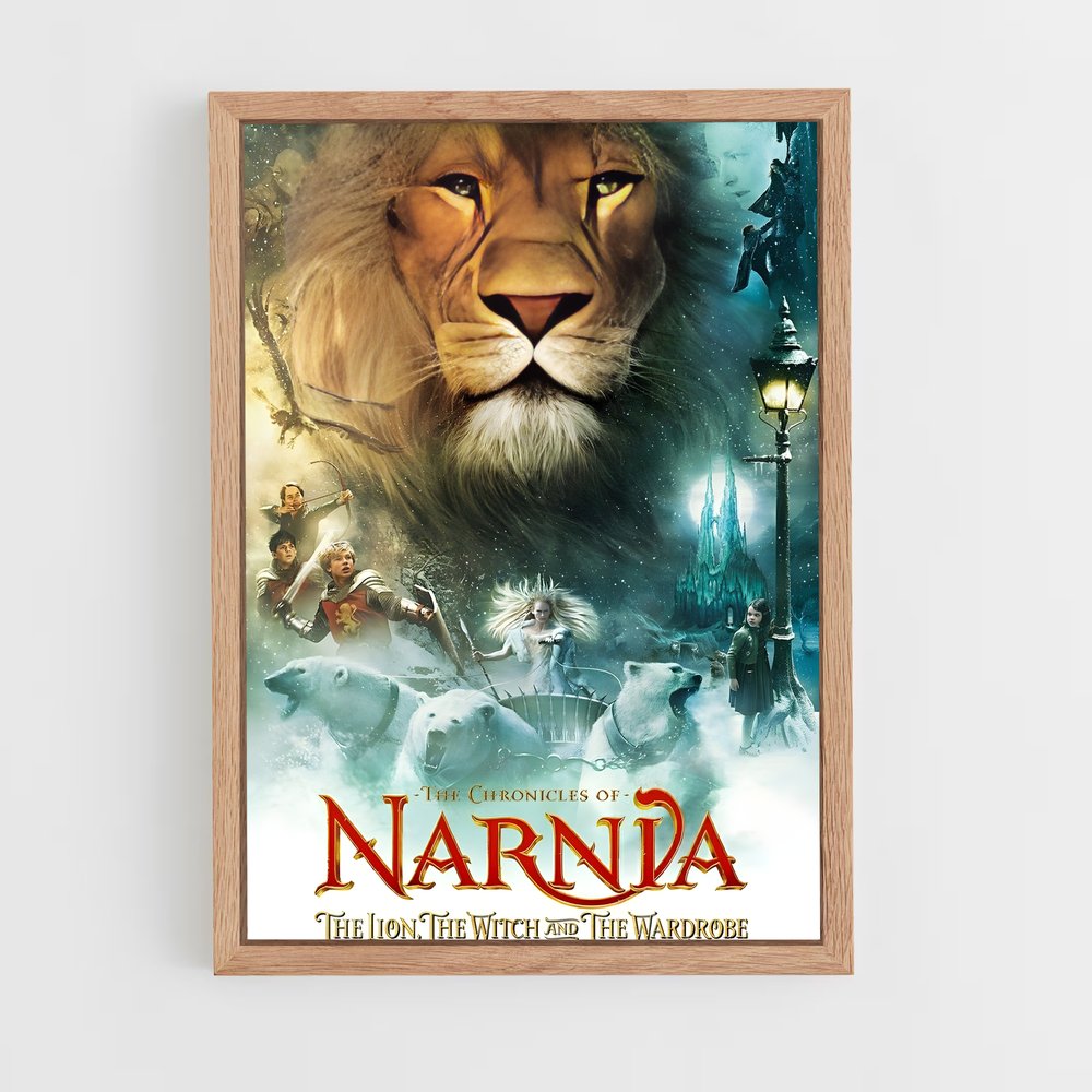ap-the chronicles of narnia-2 cadre Bois clair