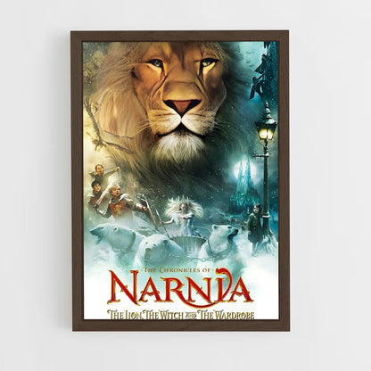 ap-the chronicles of narnia-2 cadre Bois foncé