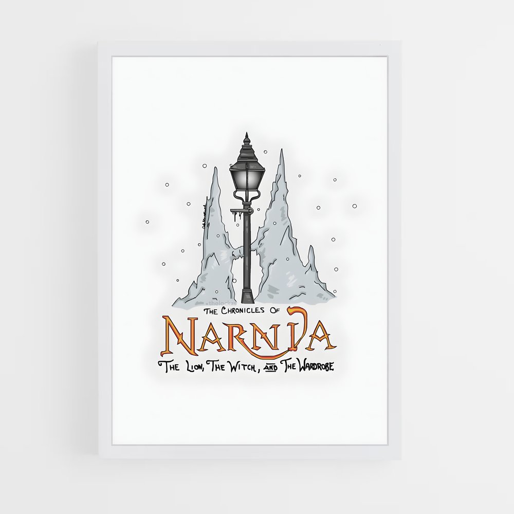 ap-the chronicles of narnia-7 cadre Blanc