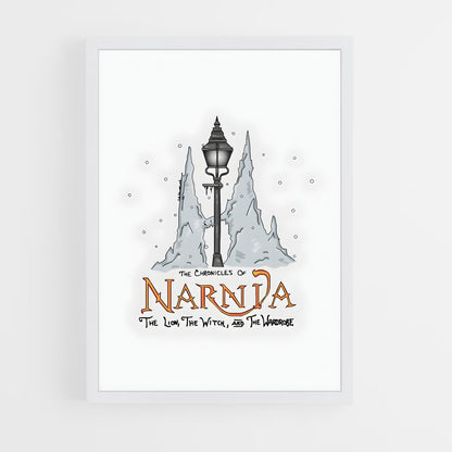 ap-the chronicles of narnia-7 cadre Blanc