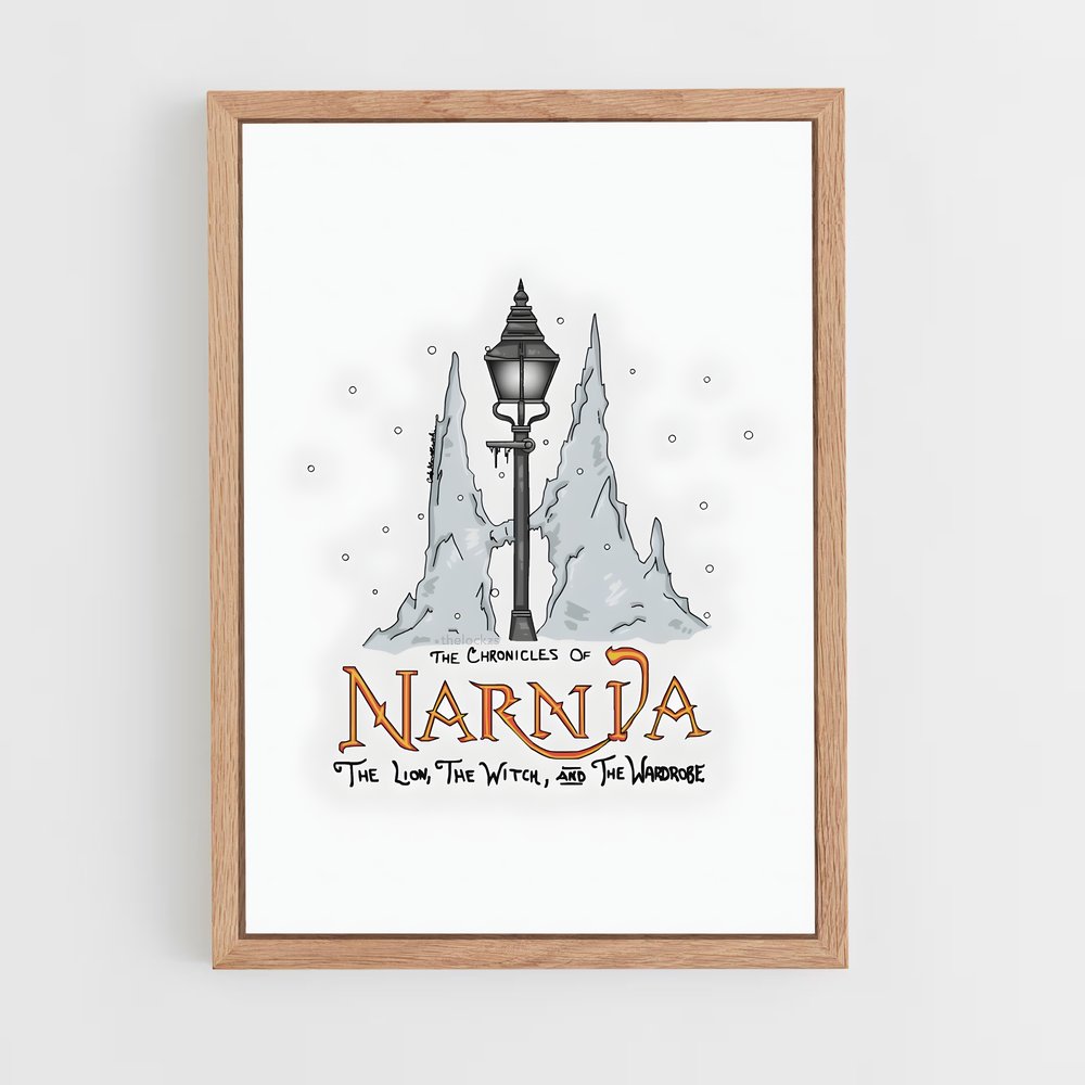 ap-the chronicles of narnia-7 cadre Bois clair