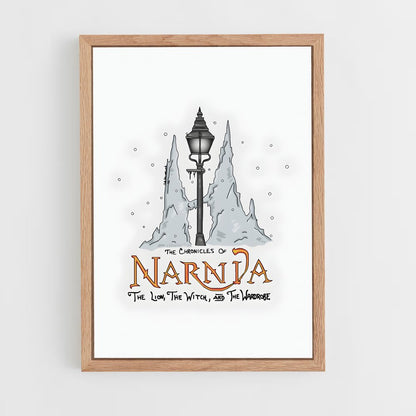 ap-the chronicles of narnia-7 cadre Bois clair