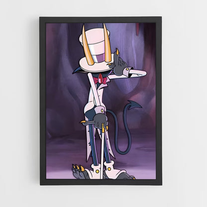 ap-the devil cuphead-2 cadre Noir