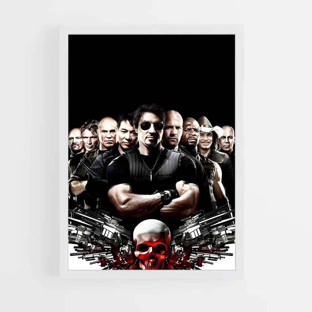 ap-the expendables-1 cadre Blanc