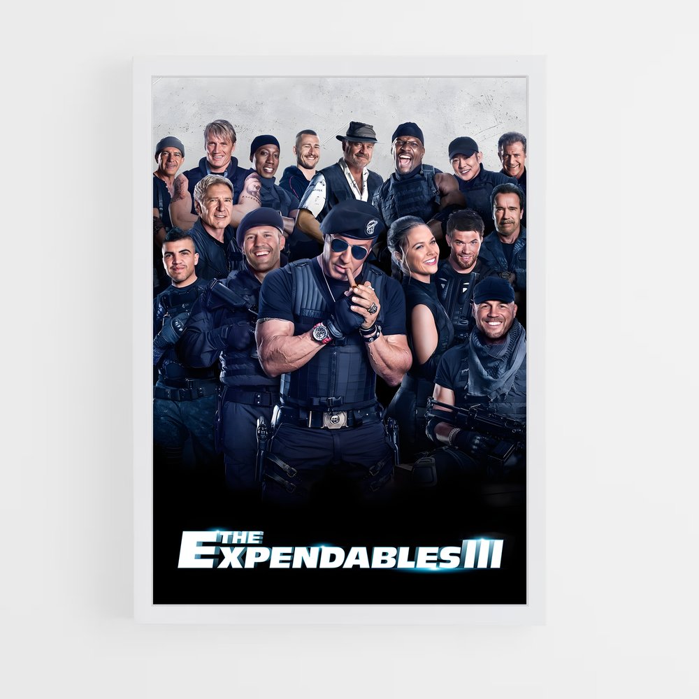 ap-the expendables-2 cadre Blanc