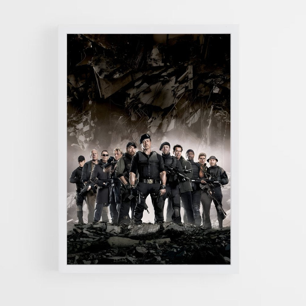 ap-the expendables-7 cadre Blanc