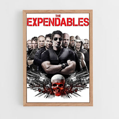 ap-the expendables-8 cadre Bois clair