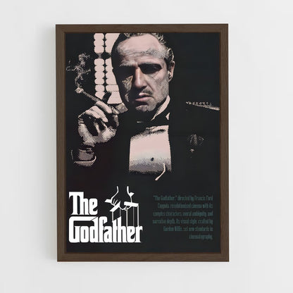 ap-the godfather-4 cadre Bois foncé