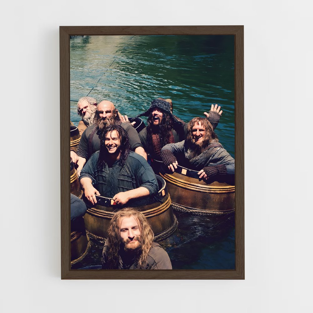 ap-the hobbit-2 cadre Bois foncé