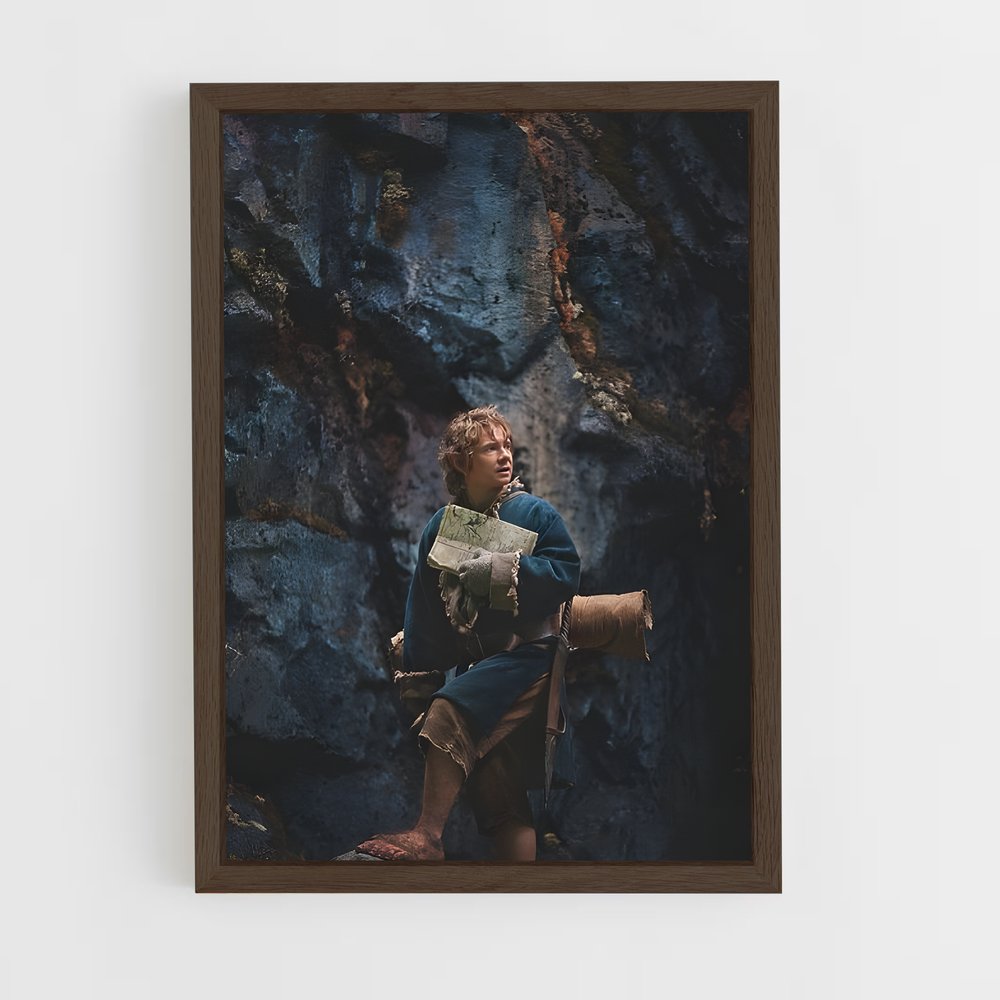 ap-the hobbit-3 cadre Bois foncé