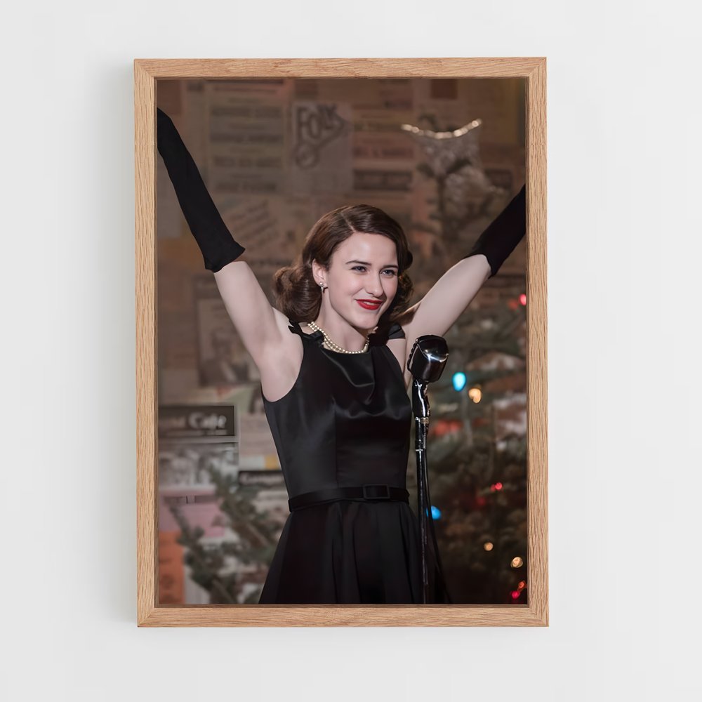 ap-the marvelous mrs maisel-4 cadre Bois clair