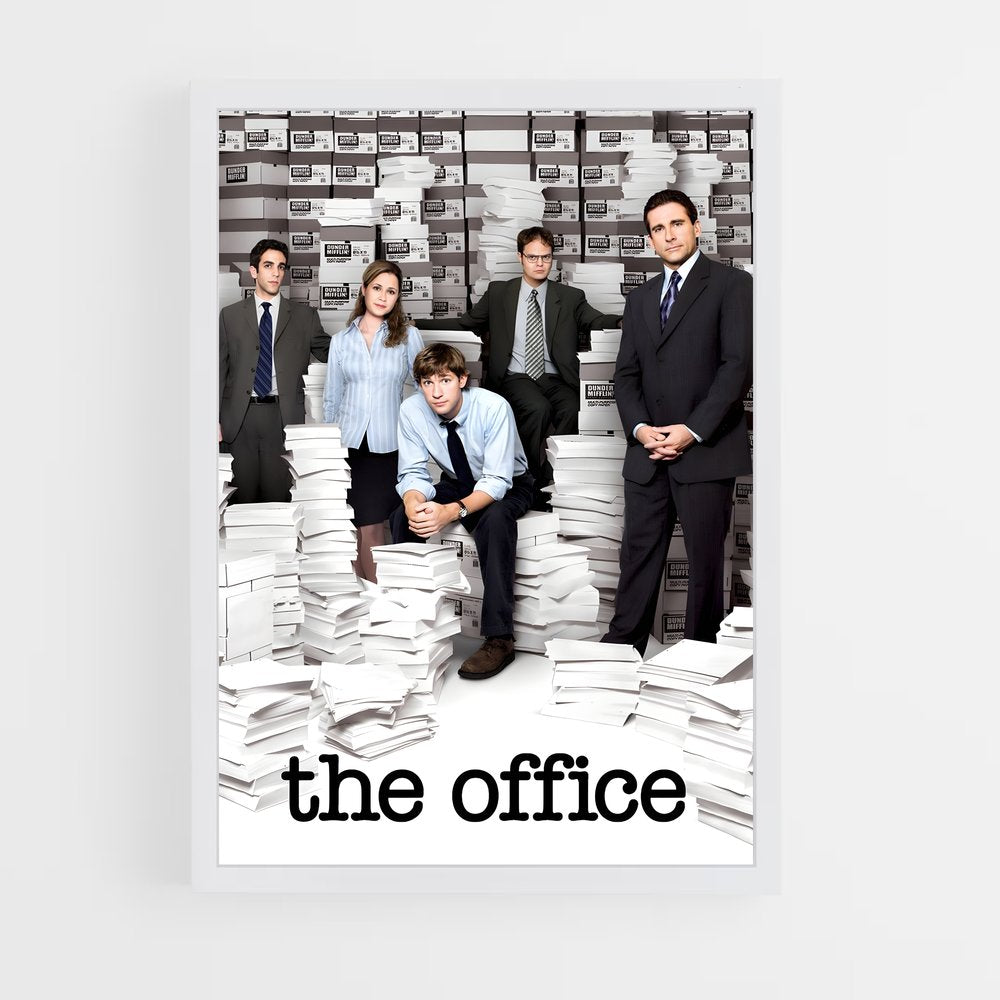 ap-the office-4 cadre Blanc