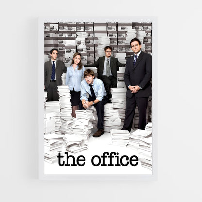 ap-the office-4 cadre Blanc