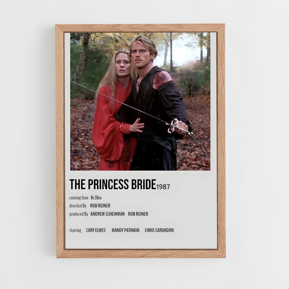 ap-the princess bride-6 cadre Bois clair