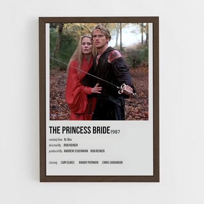 ap-the princess bride-6 cadre Bois foncé