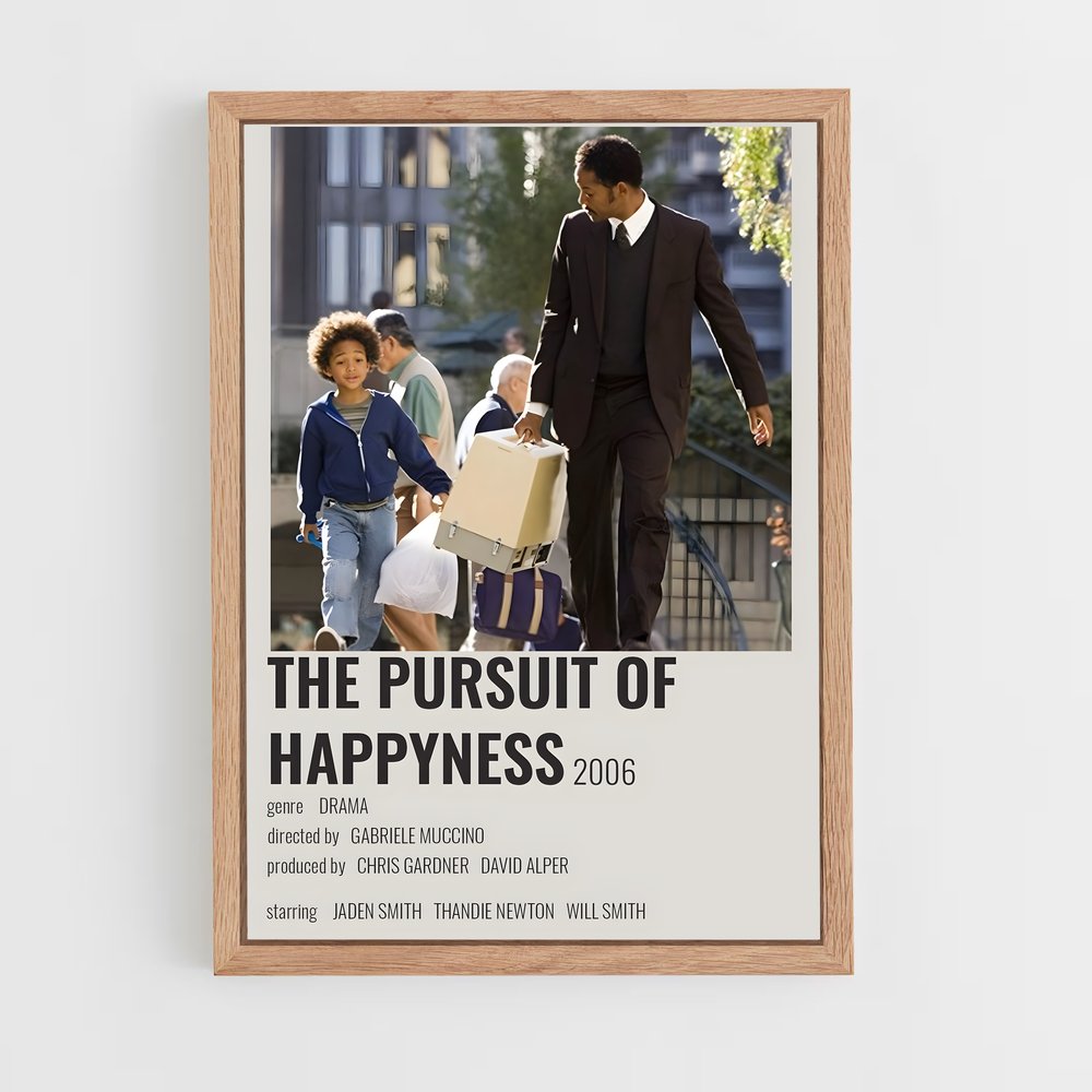 ap-the pursuit of happyness-3 cadre Bois clair