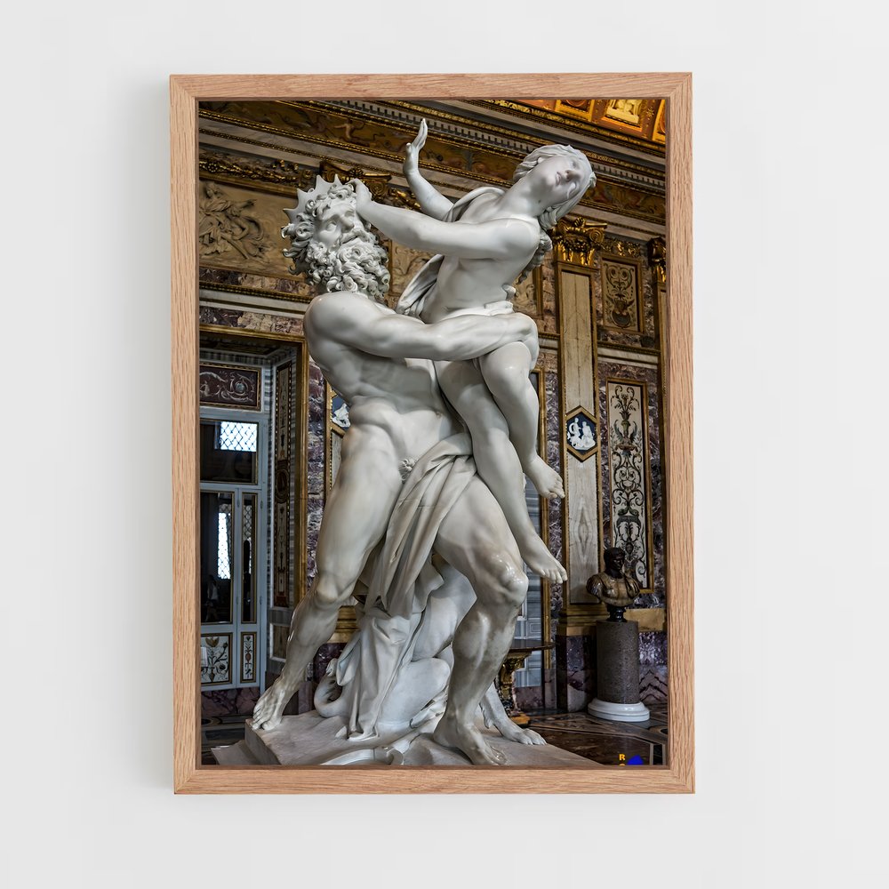 ap-the rape of proserpina bernini-1 cadre Bois clair