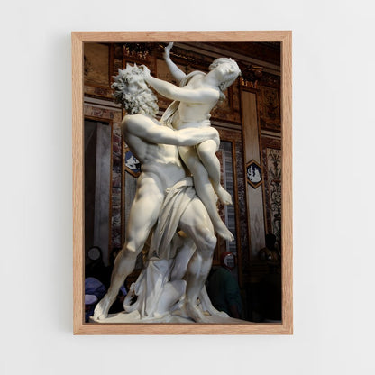 ap-the rape of proserpina bernini-4 cadre Bois clair