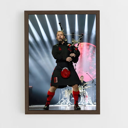 ap-the red hot chili pipers-1 cadre Bois foncé