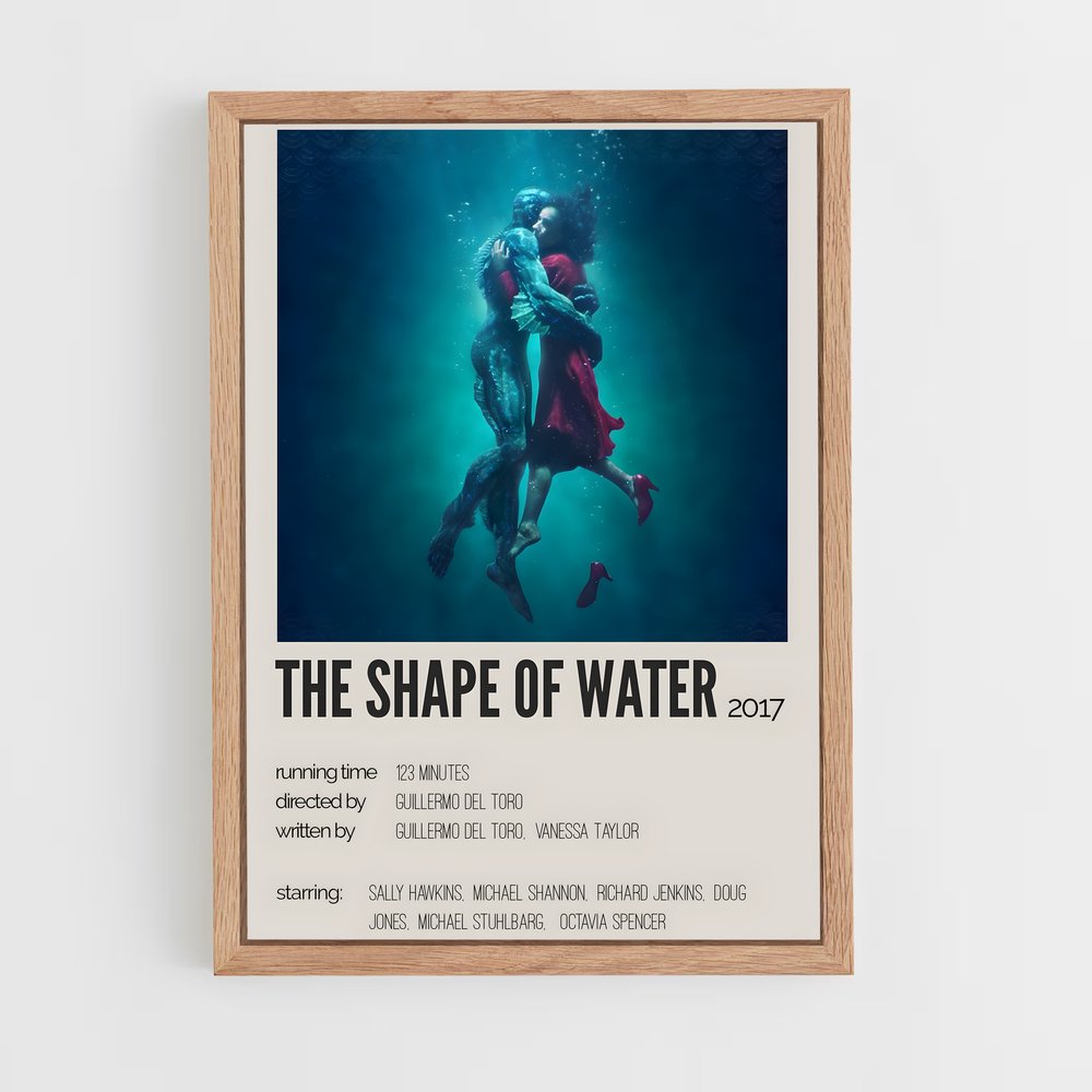 ap-the shape of water-1 cadre Bois clair
