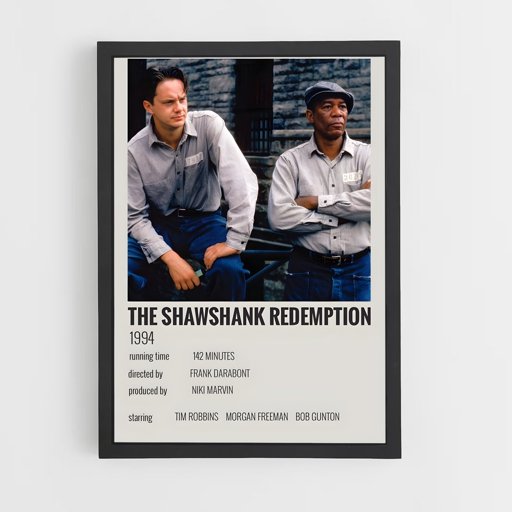 ap-the shawshank redemption-2 cadre Noir