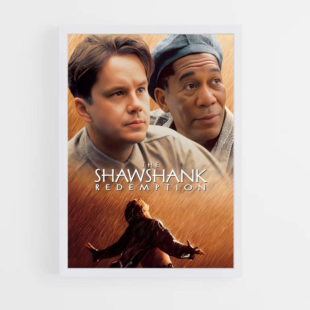 ap-the shawshank redemption-3 cadre Blanc