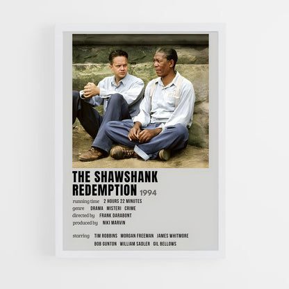 ap-the shawshank redemption-8 cadre Blanc