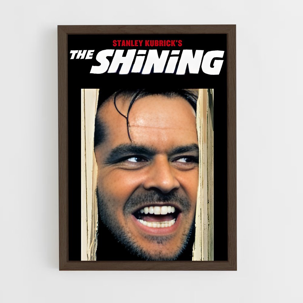 ap-the shining-1 cadre Bois foncé