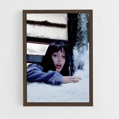 ap-the shining-3 cadre Bois foncé