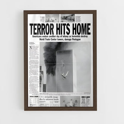 ap-the times-4 cadre Bois foncé