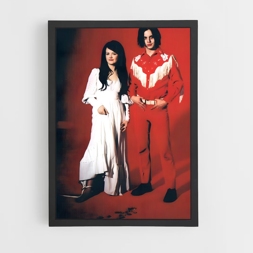 ap-the white stripes-2 cadre Noir