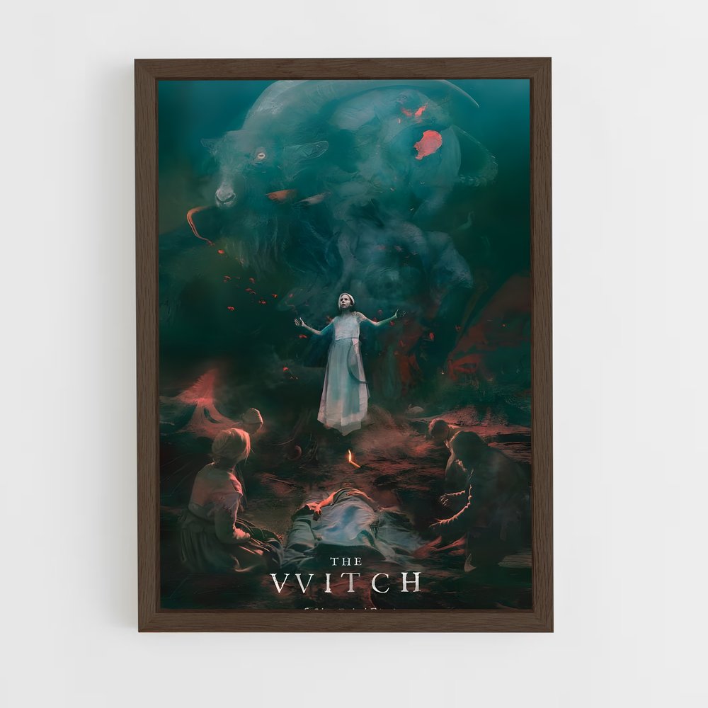 ap-the witch-7 cadre Bois foncé