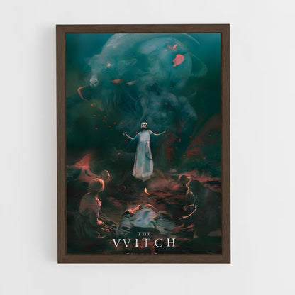 ap-the witch-7 cadre Bois foncé